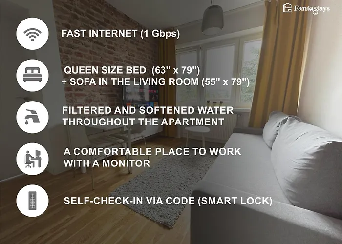 Apartment Fantastays - Sunny Cloud Wroclaw