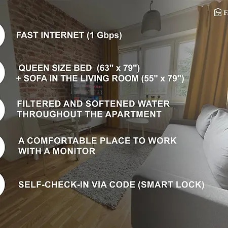 Apartamento Fantastays - Sunny Cloud Wrocław
